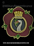 HMS Curacoa Royal Navy Remembrance Flower Lapel Pin