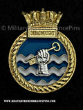 HMS Dreadnought Royal Navy Submarine Ship Crest Lapel Pin