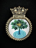 HMS Charybdis Royal Navy Ship Crest Lapel Pin