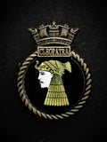 HMS Cleopatra Ship Crest Lapel Pin