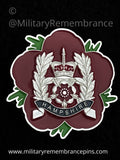 Hampshire Constabulary Remembrance Flower Lapel Pin