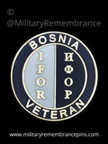 Bosnia Campaign IFOR Veterans Lapel Pin