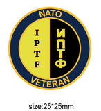 International Police Task Force NATO Colours Lapel Pin