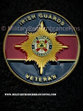Irish Guards Veteran Regimental Colours Lapel Pin
