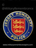 Jersey Honorary Police Force Lapel Pin
