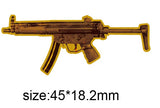 Heckler & Koch MP5 Submachine Weapon Lapel Pin