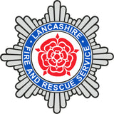 Lancashire Fire & Rescue Service Remembrance Flower Lapel Pin