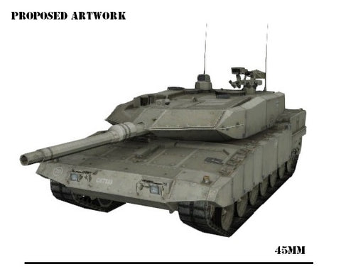 Leopard 2 Main Battle Tank MBT Military Lapel Pin