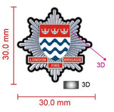 London Fire Brigade Crest Lapel Pin