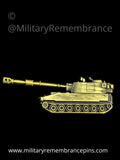 M109 Self-Propelled Howitzer Lapel Pin