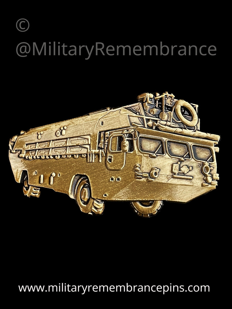 Royal Engineers M2b Amphibious Rig Pontoon Vehicle Lapel Pin – Military ...