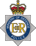 Ministry Of Defence MOD Police Remembrance Flower Lapel Pin