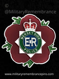 Merseyside Police Remembrance Flower Lapel Pin