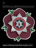 Northern Ireland Fire & Rescue Service Remembrance Flower Lapel Pin