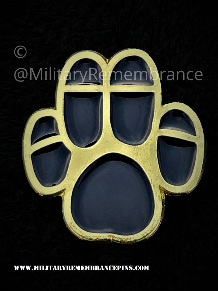 PAWS Animal Owner Veterinary RAVC Lapel Pin – Military Remembrance Pins
