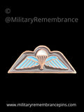 British Army Parachutist Wings Trade Patch Lapel Pin