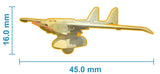 Phoenix UAV Unmanned Arial Vehicle Lapel Pin