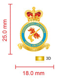 Royal Air Force Fire Service Crest Lapel Pin