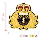 Royal Fleet Auxiliary RFA Crest Lapel Pin