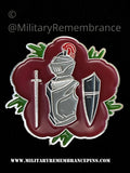 Royal Military Police Close Protection RMP CPU Remembrance Lapel Pin