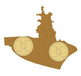 Centaur Class Royal Navy Aircraft Carrier Ship Lapel Pin