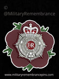 Royal Corps Of Transport RCT Remembrance Flower Lapel Pin