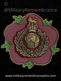 Royal Marines Remembrance Flower Lapel Pin
