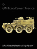 Saracen FV603 Armoured Personnel Carrier Lapel Pin