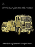 Scammell Crusader EKA Recovery Vehicle Lapel Pin