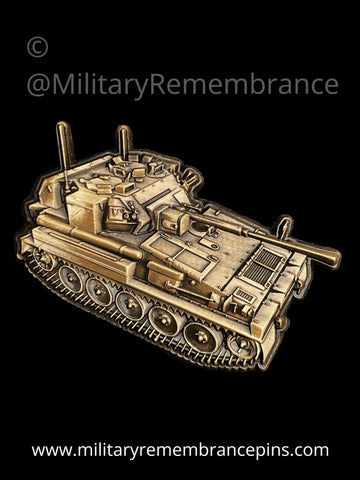 Scimitar FV107 Armoured Scout Vehicle Lapel Pin