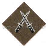 Section Commanders Battle Course Trade Patch Lapel Pin