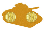 Sherman V Tank Vehicle Lapel Pin