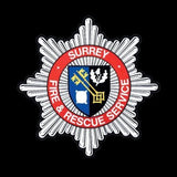Surrey Fire & Rescue Service Remembrance Flower Lapel Pin