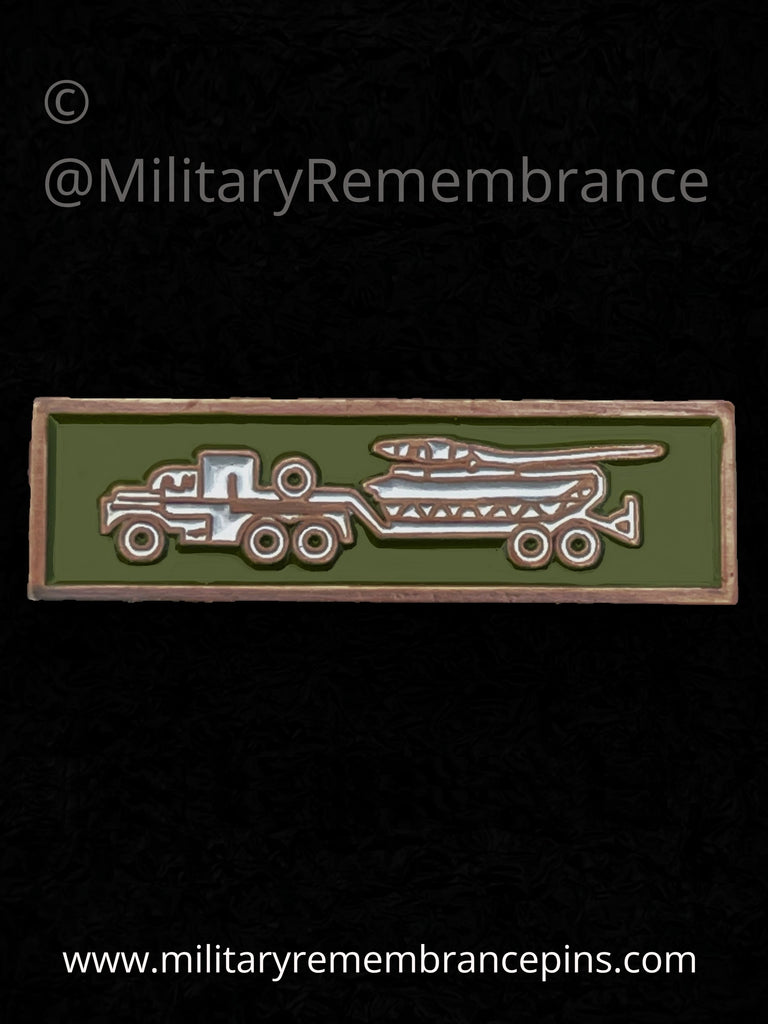 Tank Driver Pin Tank Transporters Trade RCT RLC Lapel Pin – Military Remembrance Pins