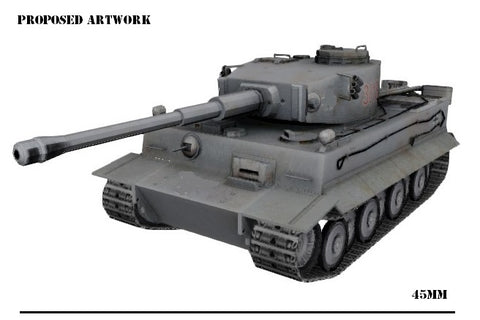 Tiger 1 German Heavy Tank Vehicle Lapel Pin