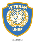 United Nations UN UNEF Shield Lapel Pin