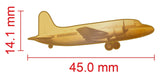 Vickers Valetta Military Transport Aircraft Lapel Pin