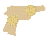 The Walther PP Small Arms Lapel Pin