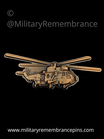 Westland Sea King Helicopter Lapel Pin